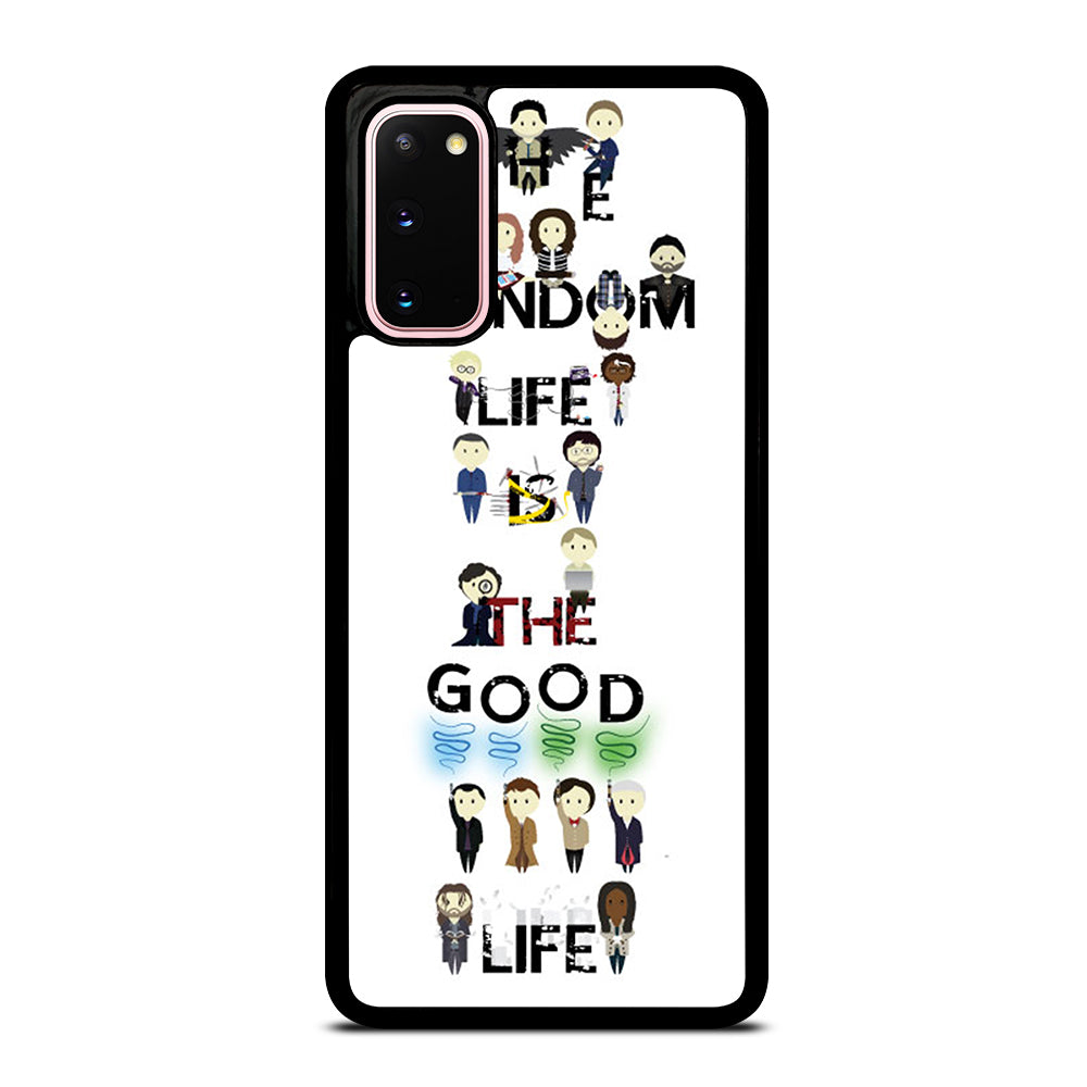 FANDOM LIFE QUOTE 4 Samsung Galaxy S20 Case Cover