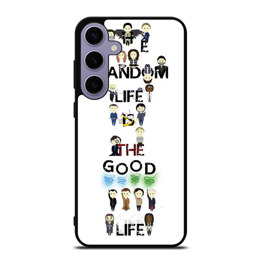 FANDOM LIFE QUOTE 4 Samsung Galaxy S24 Plus Case Cover