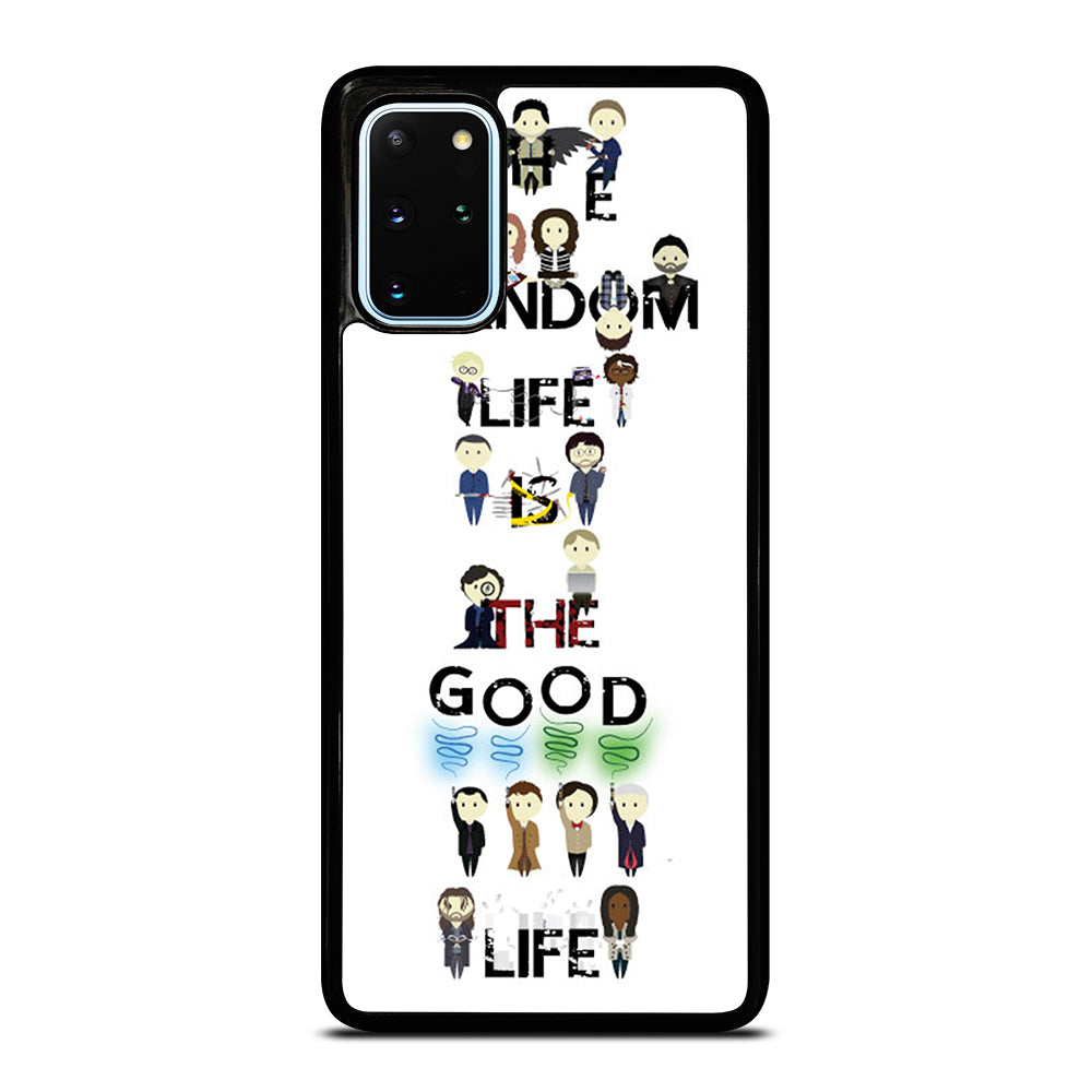 FANDOM LIFE QUOTE 4 Samsung Galaxy S20 Plus Case Cover