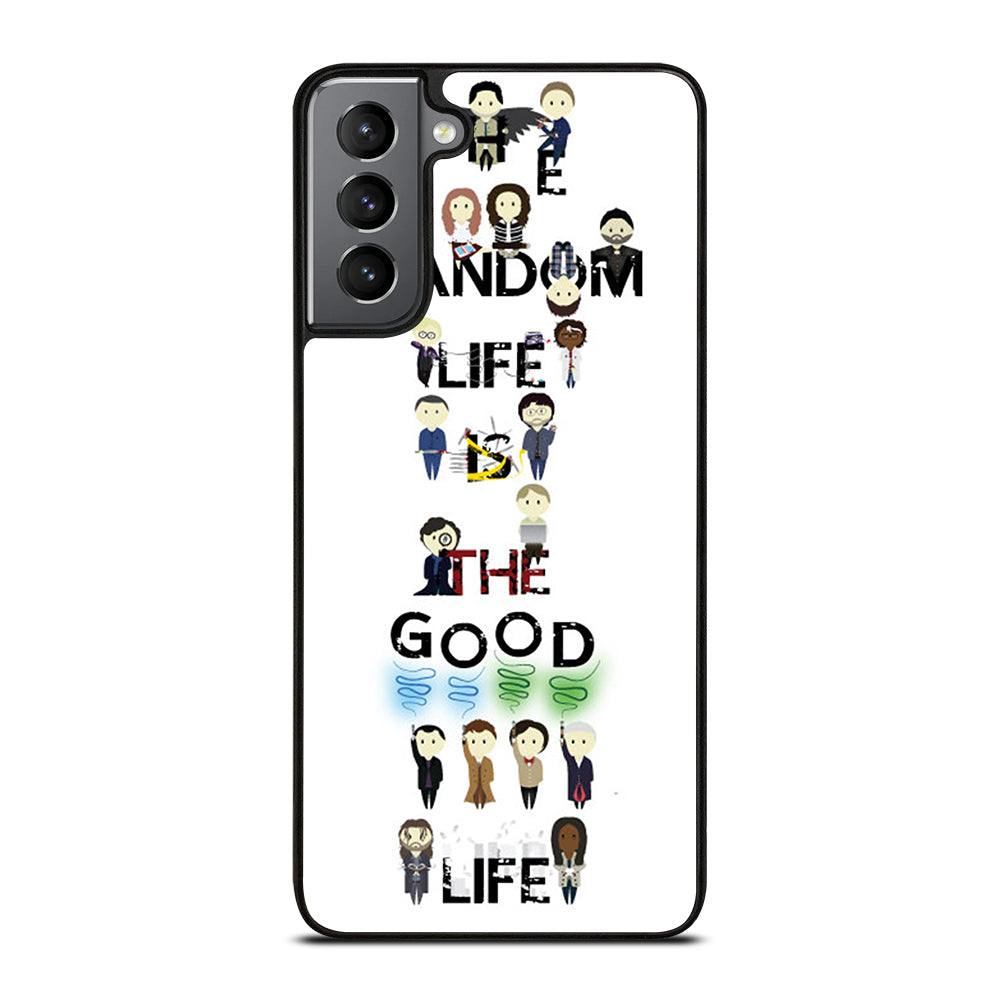 FANDOM LIFE QUOTE 4 Samsung Galaxy S21 Plus Case Cover