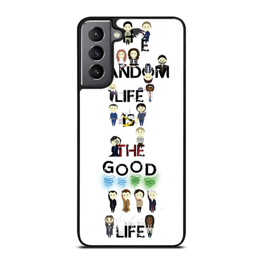 FANDOM LIFE QUOTE 4 Samsung Galaxy S21 Plus Case Cover