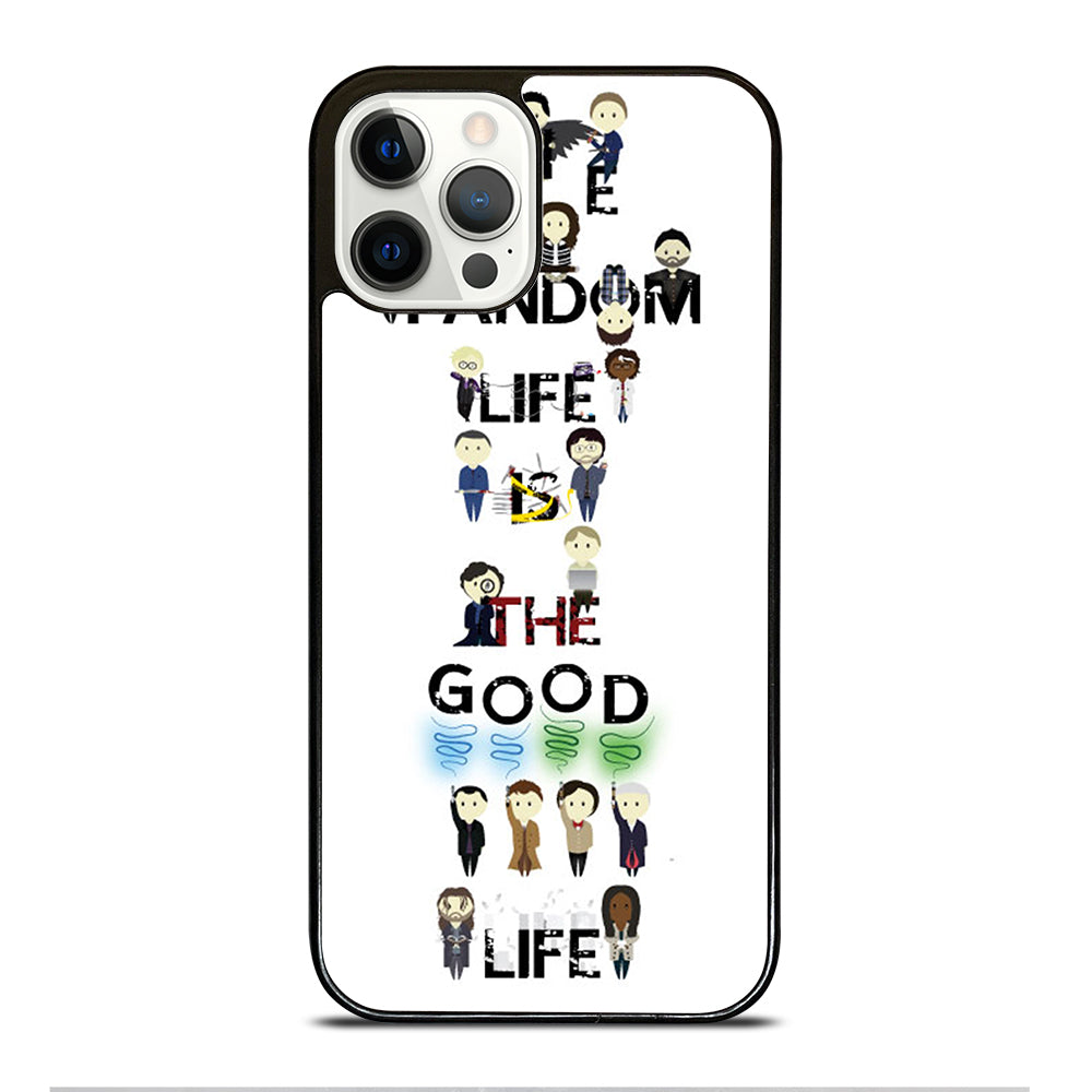 FANDOM LIFE QUOTE 4 iPhone 12 Pro Case Cover