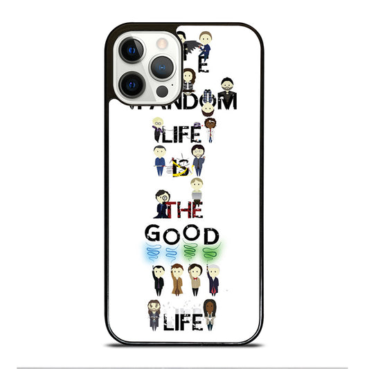FANDOM LIFE QUOTE 4 iPhone 12 Pro Case Cover