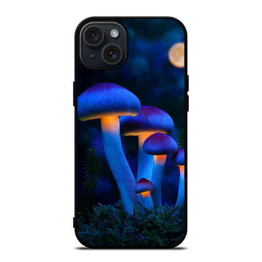 FANTASIA BLUE MUSHROOM 3 iPhone 15 Plus Case Cover