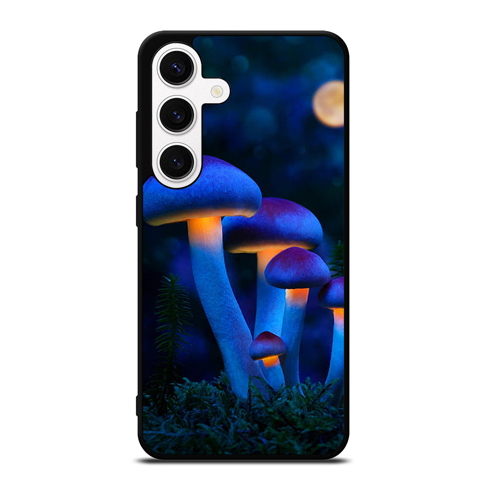 FANTASIA BLUE MUSHROOM 3 Samsung Galaxy S24 Case Cover