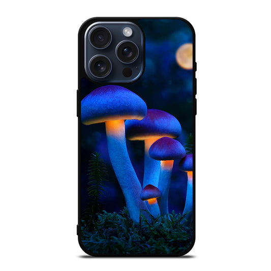 FANTASIA BLUE MUSHROOM 3 iPhone 15 Pro Max Case Cover