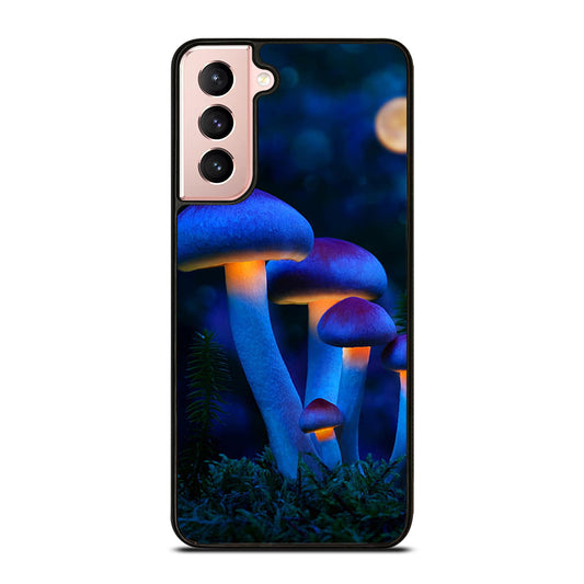 FANTASIA BLUE MUSHROOM 3 Samsung Galaxy S21 Case Cover