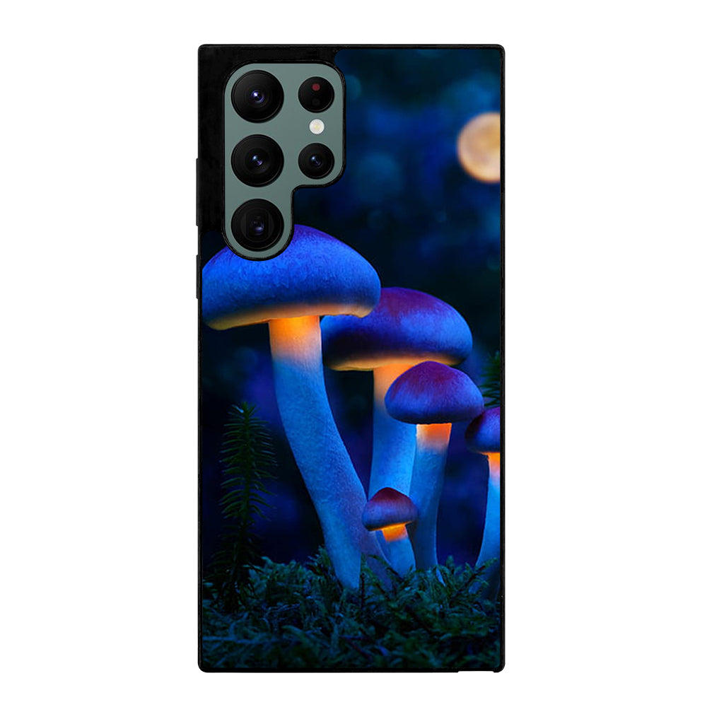 FANTASIA BLUE MUSHROOM 3 Samsung Galaxy S22 Ultra Case Cover