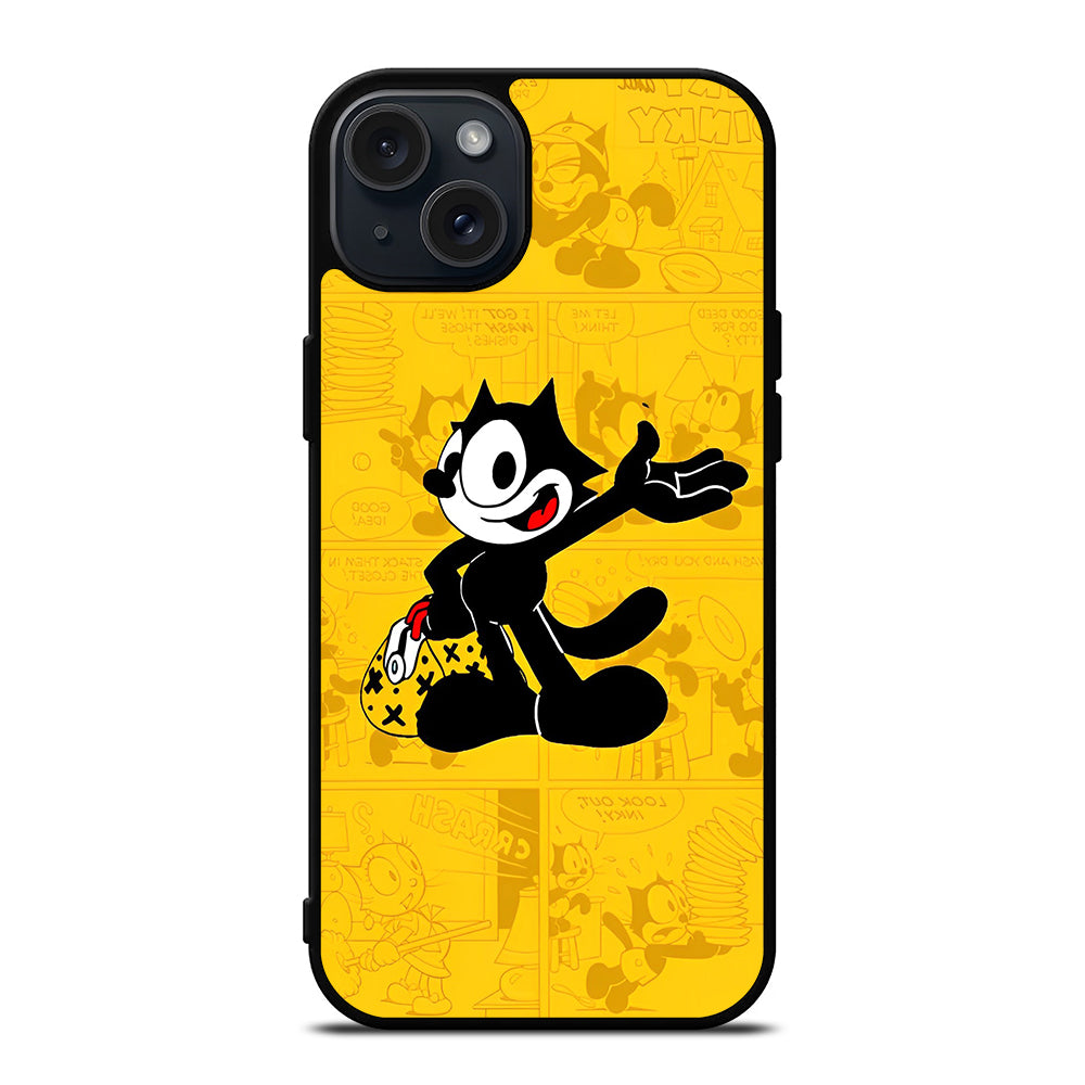 FELIX CAT COMIC iPhone 15 Plus Case Cover