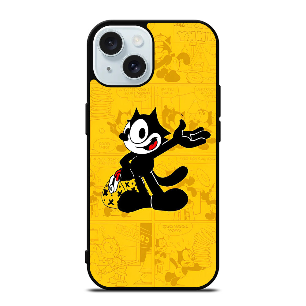 FELIX CAT COMIC iPhone 15 Case Cover