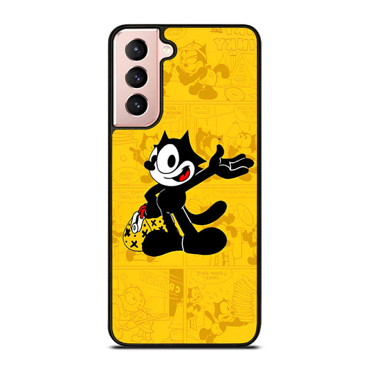 FELIX CAT COMIC Samsung Galaxy S21 Case Cover