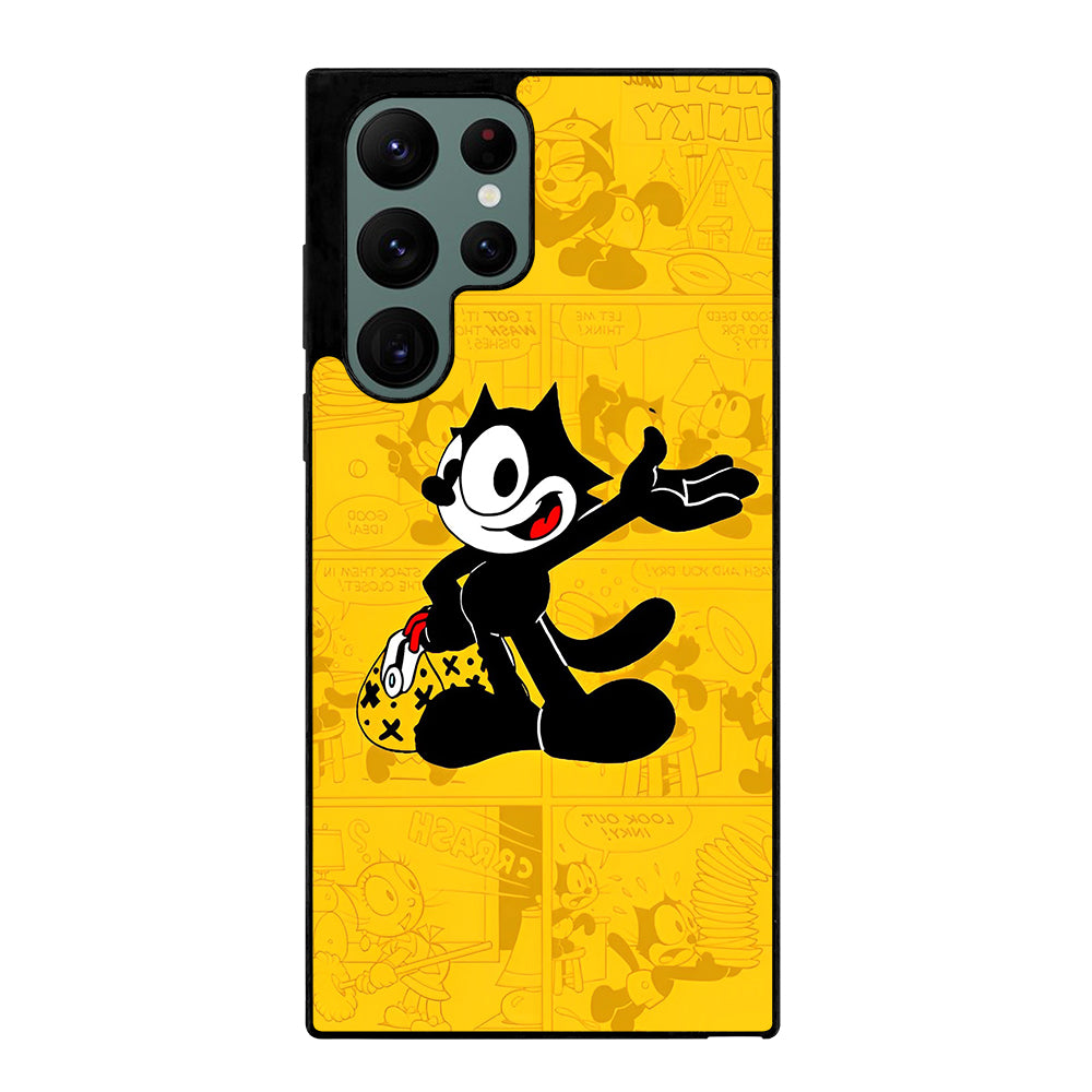 FELIX CAT COMIC Samsung Galaxy S22 Ultra Case Cover