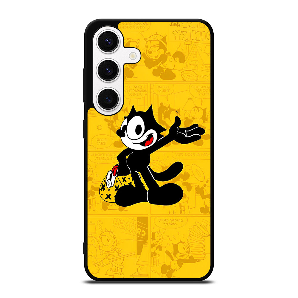 FELIX CAT COMIC Samsung Galaxy S24 Case Cover