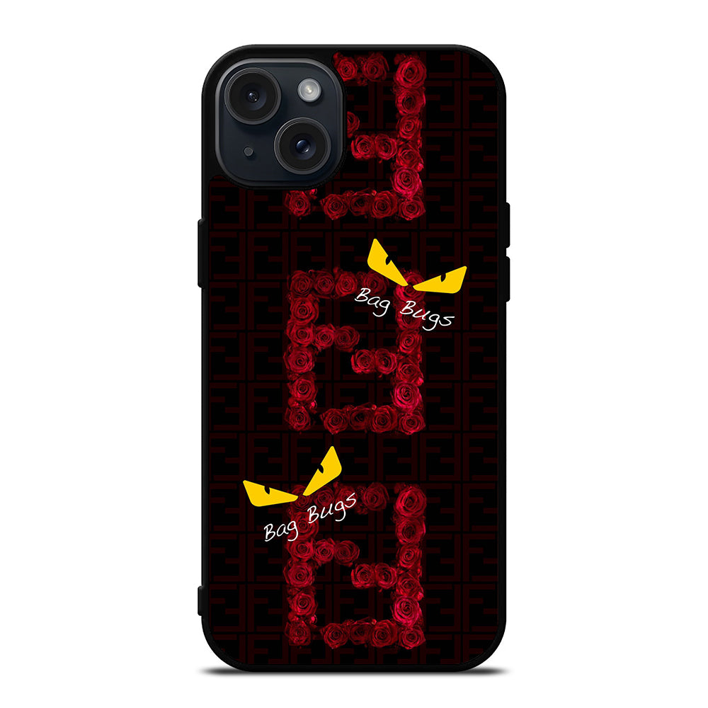 FENDI ROMA BAG BUGS iPhone 15 Plus Case Cover