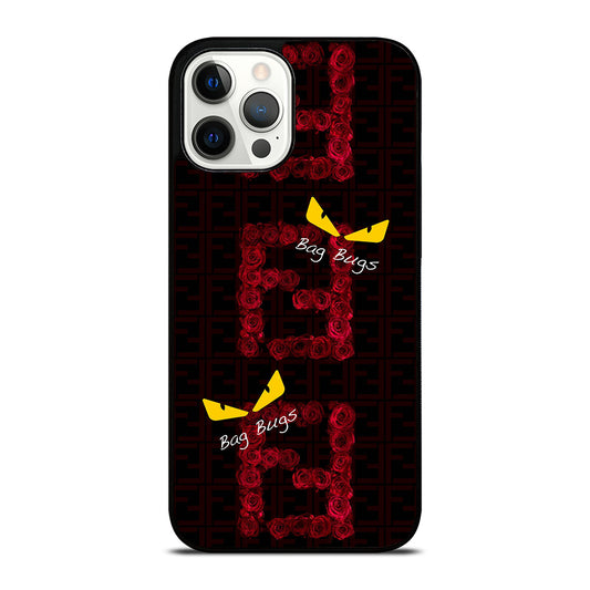 FENDI ROMA BAG BUGS iPhone 12 Pro Max Case Cover