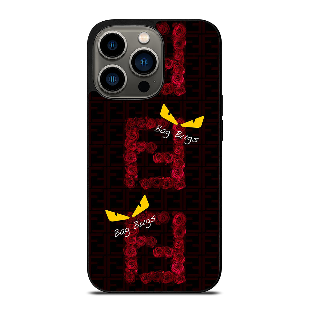 FENDI ROMA BAG BUGS iPhone 13 Pro Case Cover