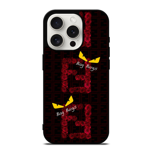 FENDI ROMA BAG BUGS iPhone 15 Pro Case Cover