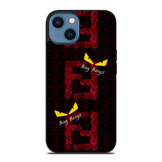 FENDI ROMA BAG BUGS iPhone 14 Case Cover