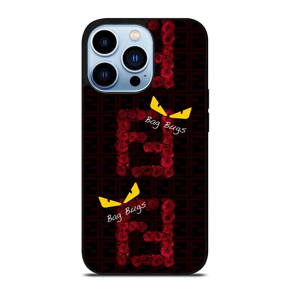 FENDI ROMA BAG BUGS iPhone 13 Pro Max Case Cover