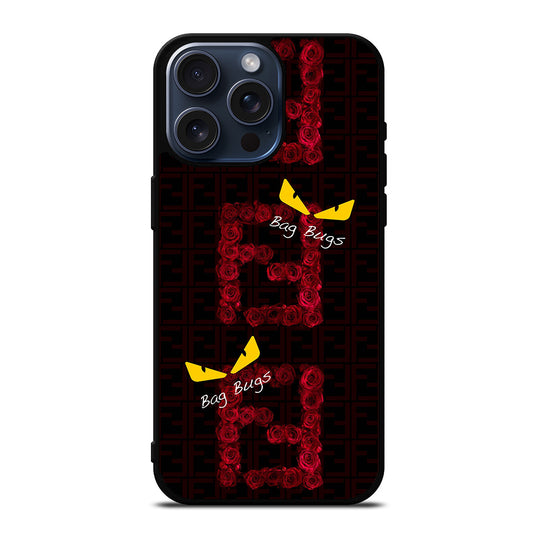 FENDI ROMA BAG BUGS iPhone 15 Pro Max Case Cover