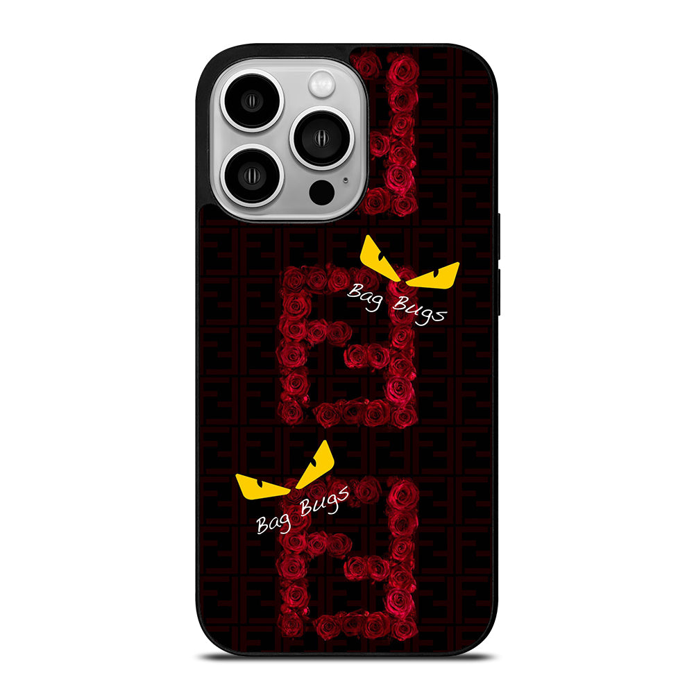 FENDI ROMA BAG BUGS iPhone 14 Pro Case Cover