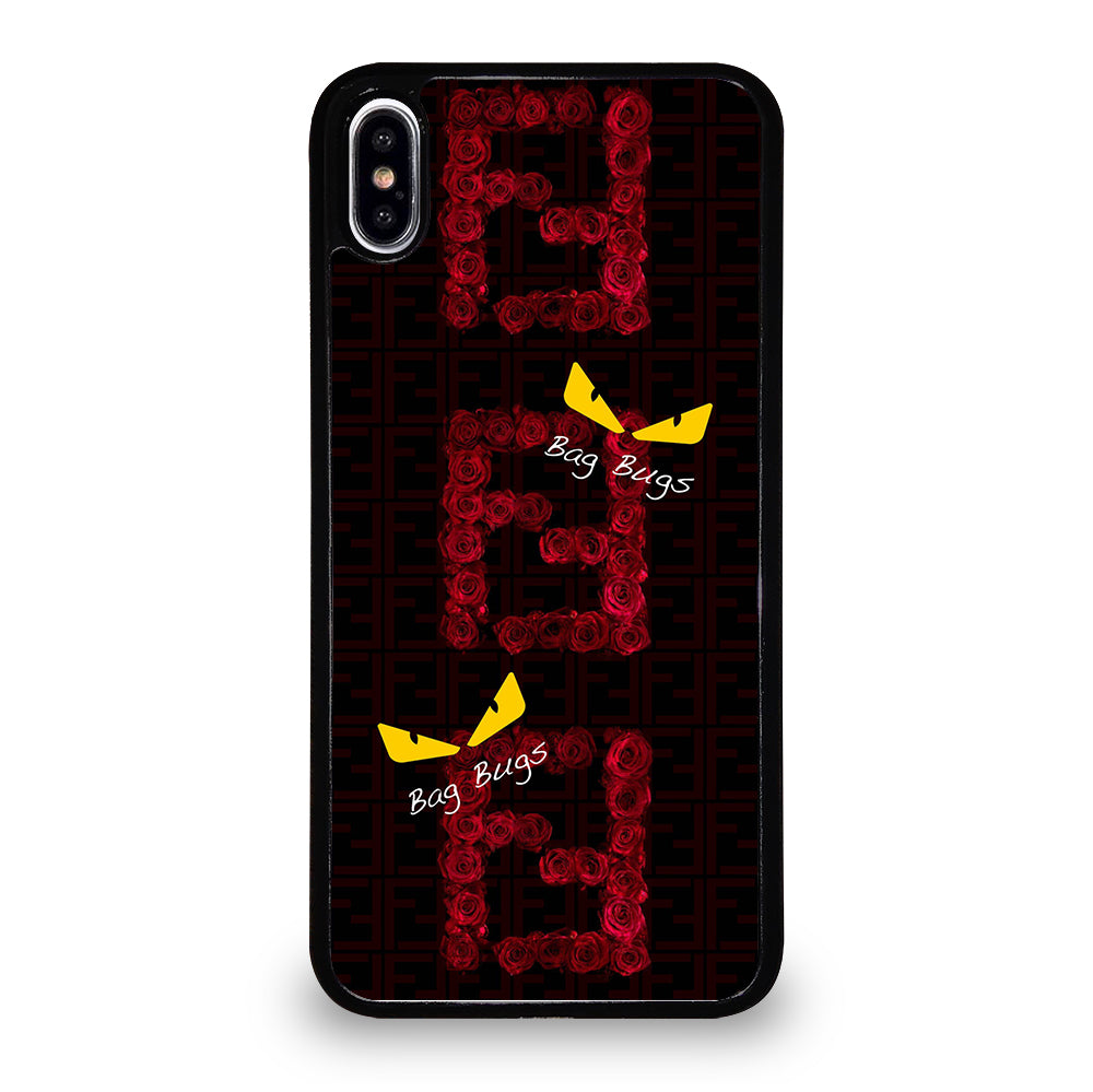 FENDI ROMA BAG BUGS iPhone XS Max Case Cover
