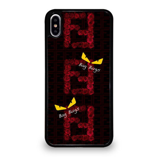 FENDI ROMA BAG BUGS iPhone XS Max Case Cover