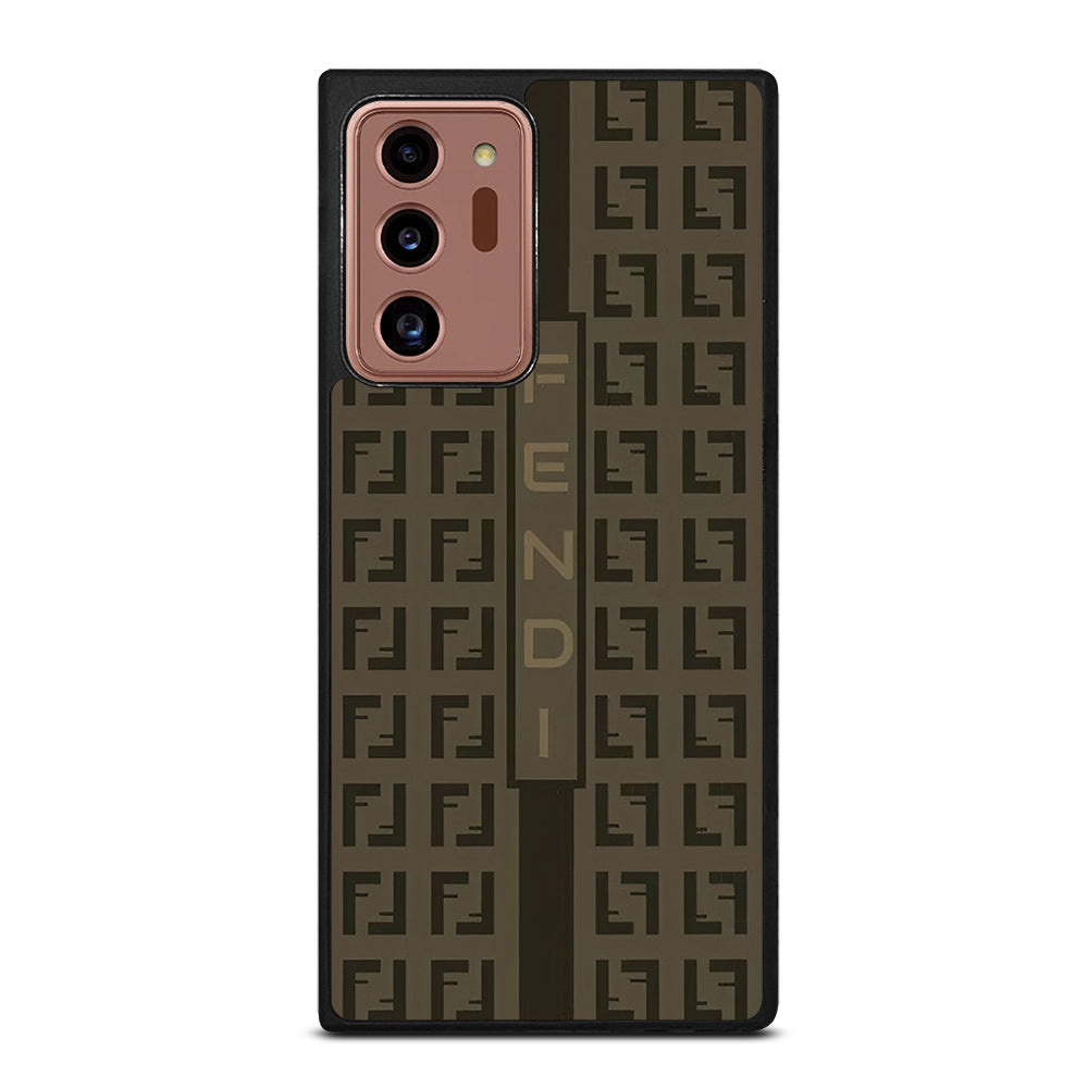 FENDI ROMA BROWN PATTERN 2 Samsung Galaxy Note 20 Ultra Case Cover