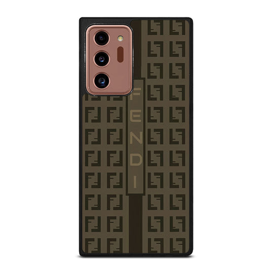 FENDI ROMA BROWN PATTERN 2 Samsung Galaxy Note 20 Ultra Case Cover