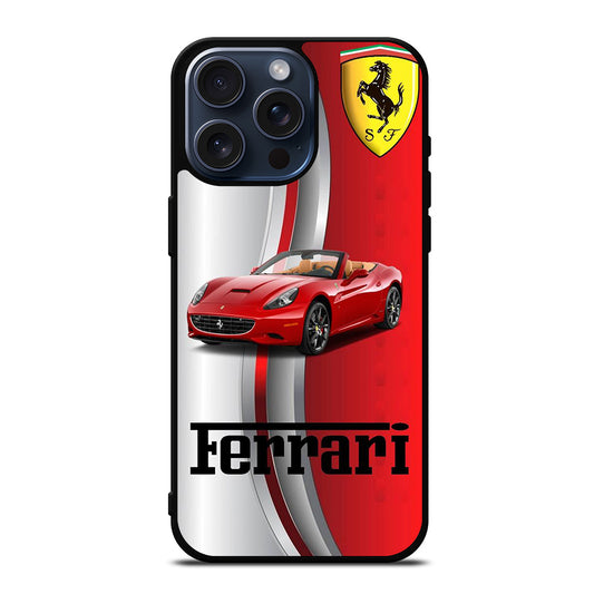 FERRARI CAR iPhone 15 Pro Max Case Cover