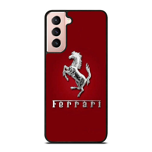 FERRARI EMBLEM 2 Samsung Galaxy S21 Case Cover