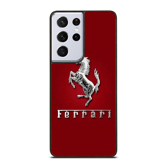 FERRARI EMBLEM 2 Samsung Galaxy S21 Ultra Case Cover