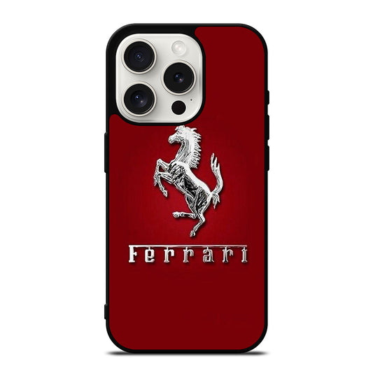 FERRARI EMBLEM 2 iPhone 15 Pro Case Cover