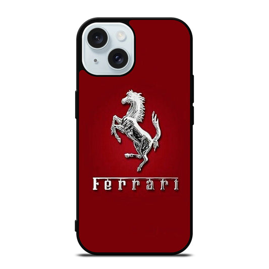 FERRARI EMBLEM 2 iPhone 15 Case Cover