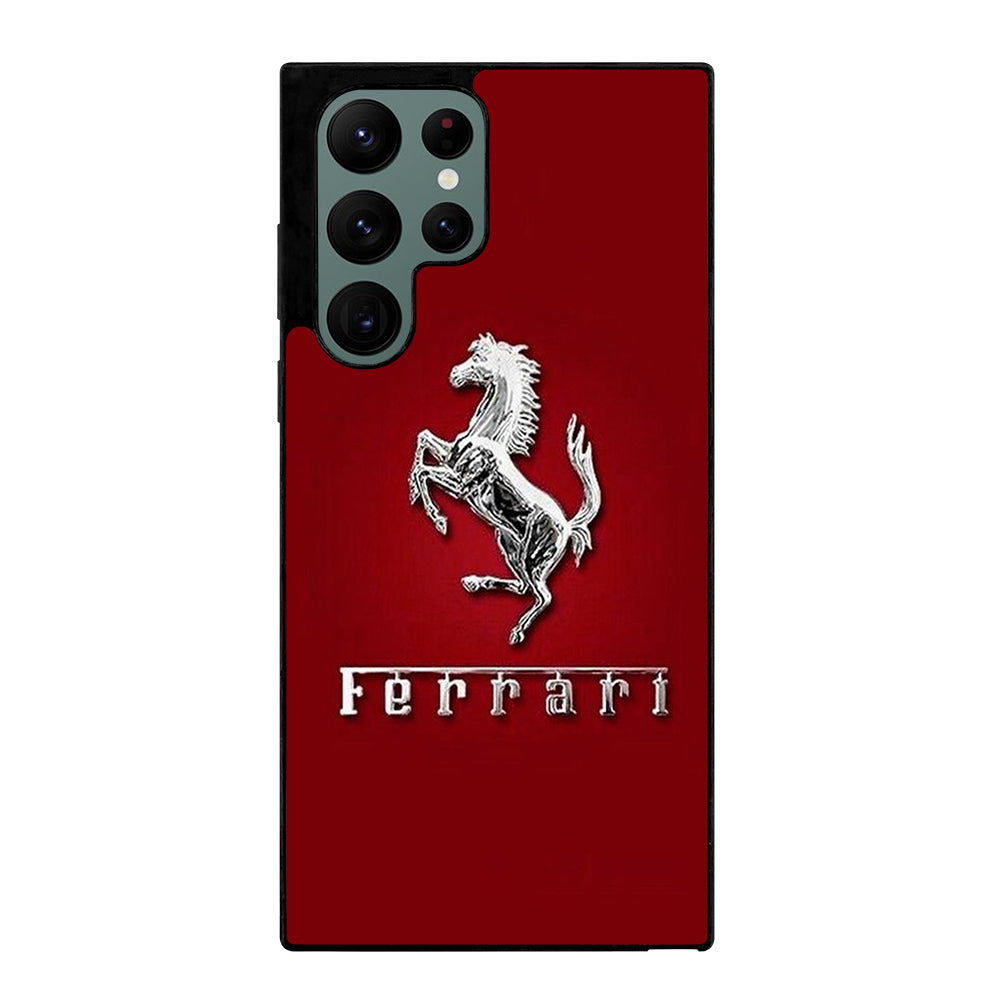 FERRARI EMBLEM 2 Samsung Galaxy S22 Ultra Case Cover