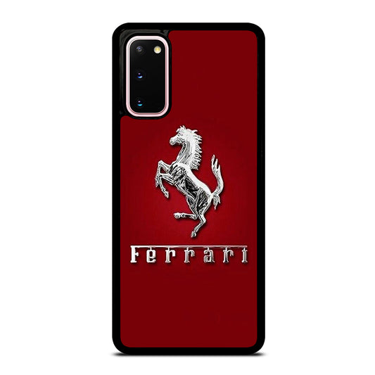 FERRARI EMBLEM 2 Samsung Galaxy S20 Case Cover