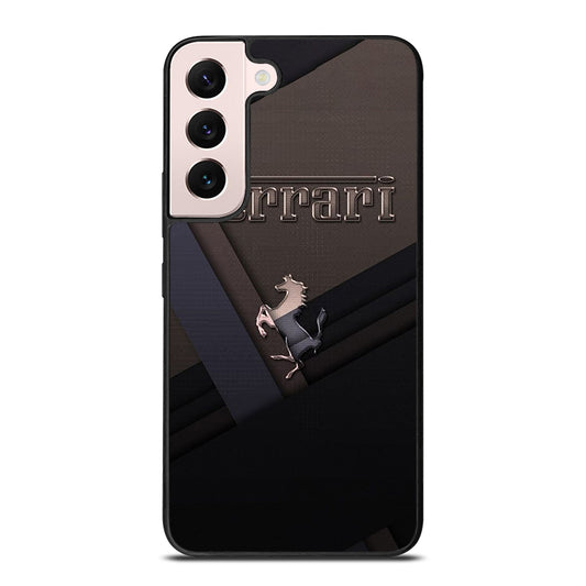FERRARI METAL ICON Samsung Galaxy S22 Plus Case Cover