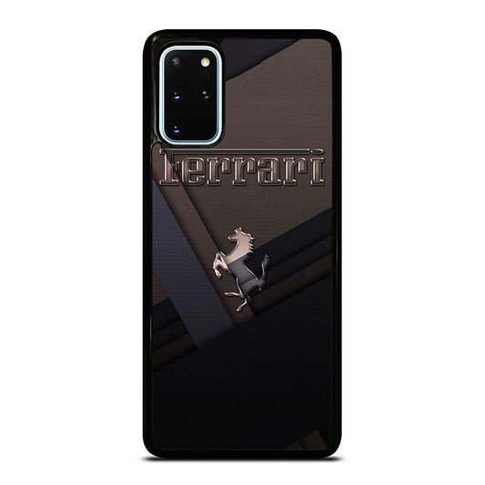 FERRARI METAL ICON Samsung Galaxy S20 Plus Case Cover