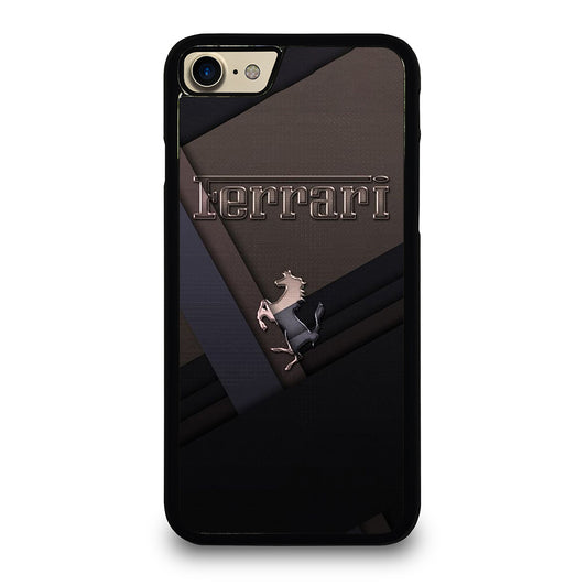 FERRARI METAL ICON iPhone 7 / 8 Case Cover