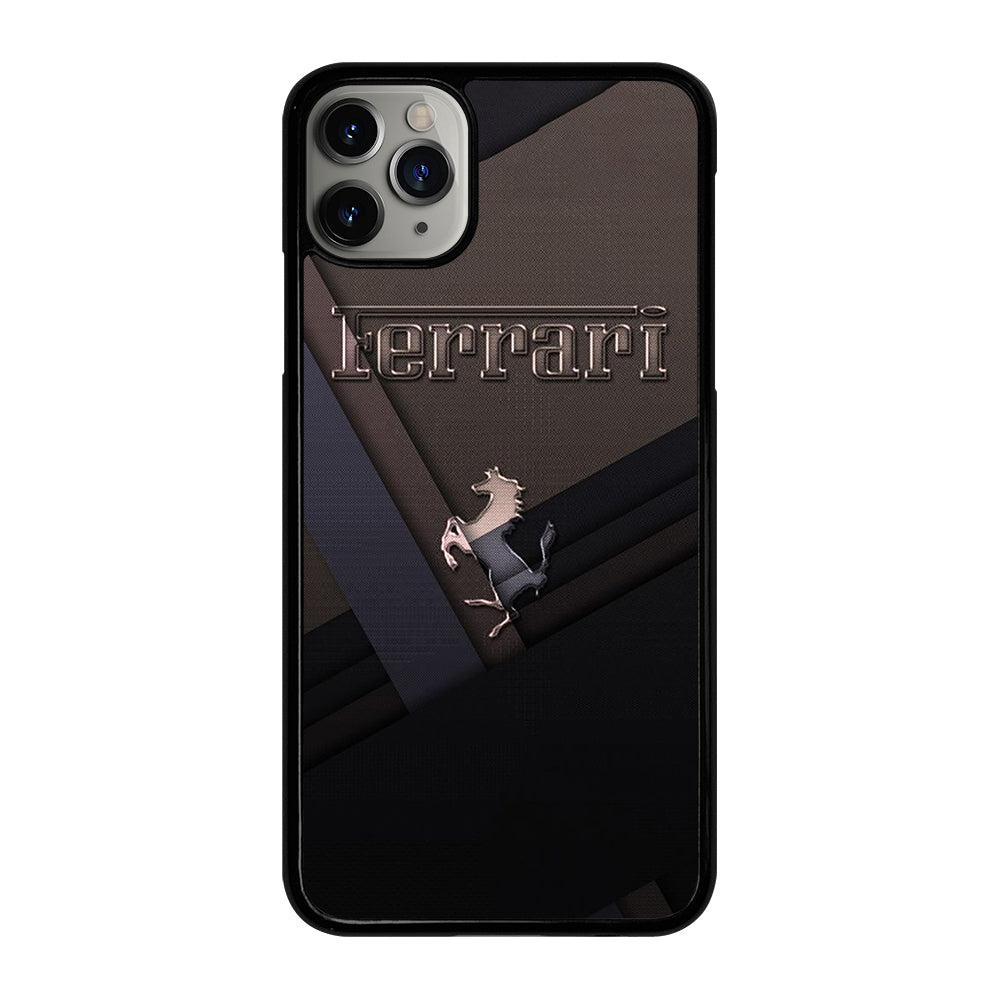 FERRARI METAL ICON iPhone 11 Pro Max Case Cover