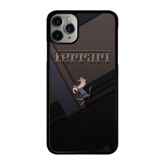 FERRARI METAL ICON iPhone 11 Pro Max Case Cover