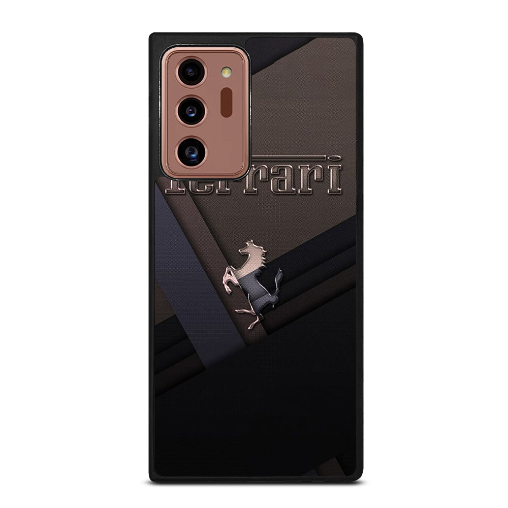 FERRARI METAL ICON Samsung Galaxy Note 20 Ultra Case Cover