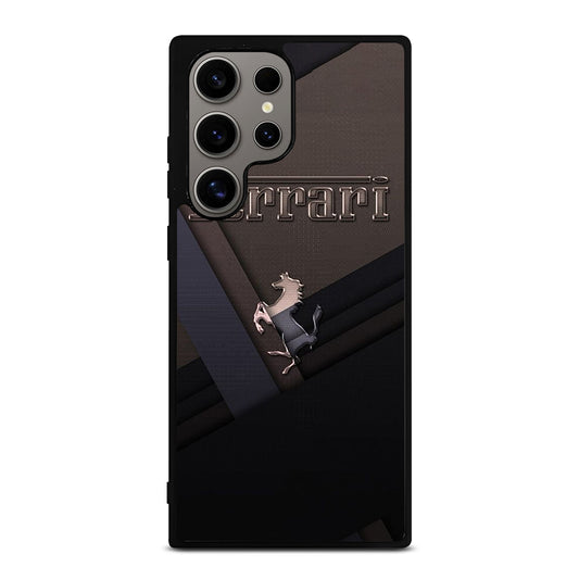 FERRARI METAL ICON Samsung Galaxy S24 Ultra Case Cover