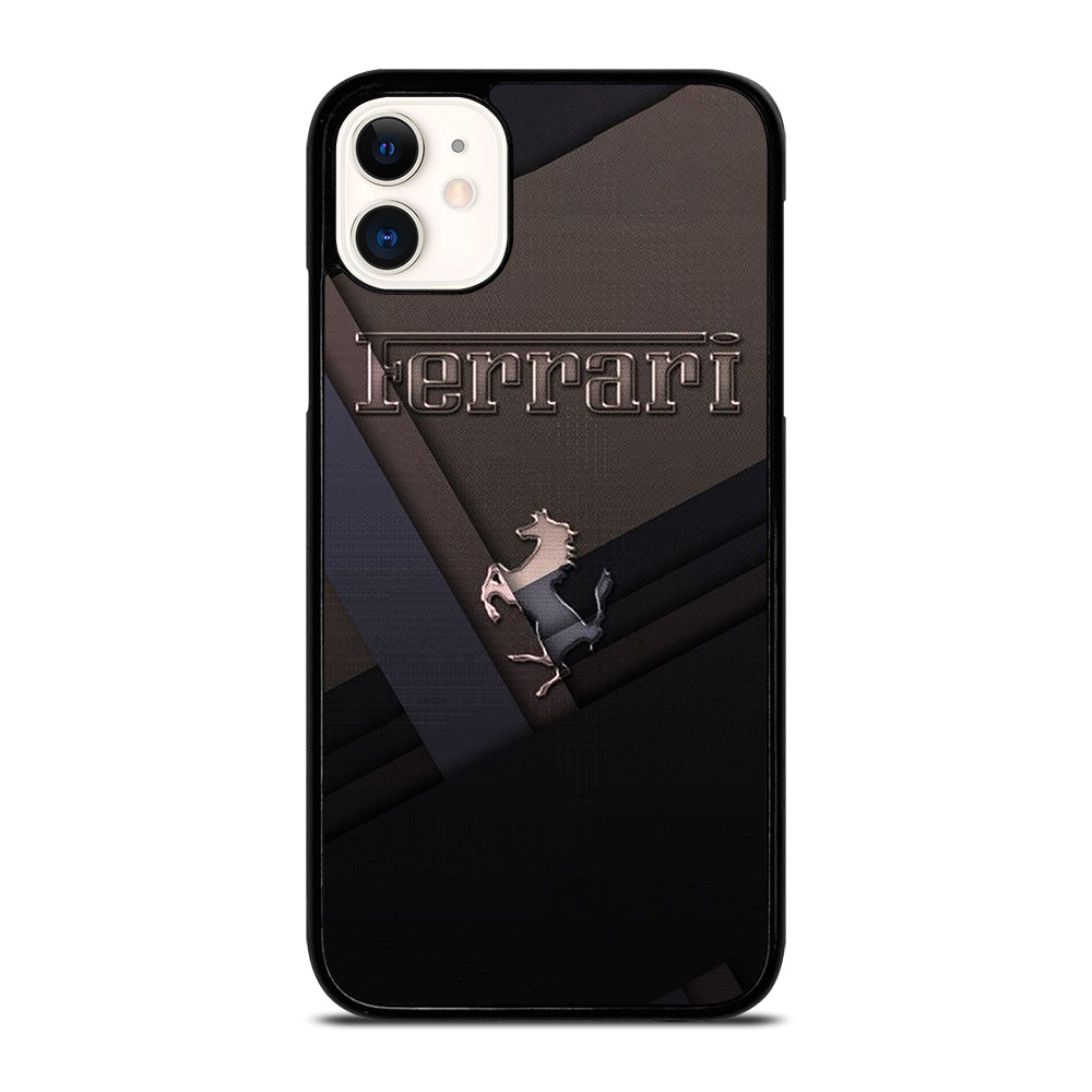FERRARI METAL ICON iPhone 11 Case Cover