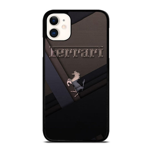 FERRARI METAL ICON iPhone 11 Case Cover