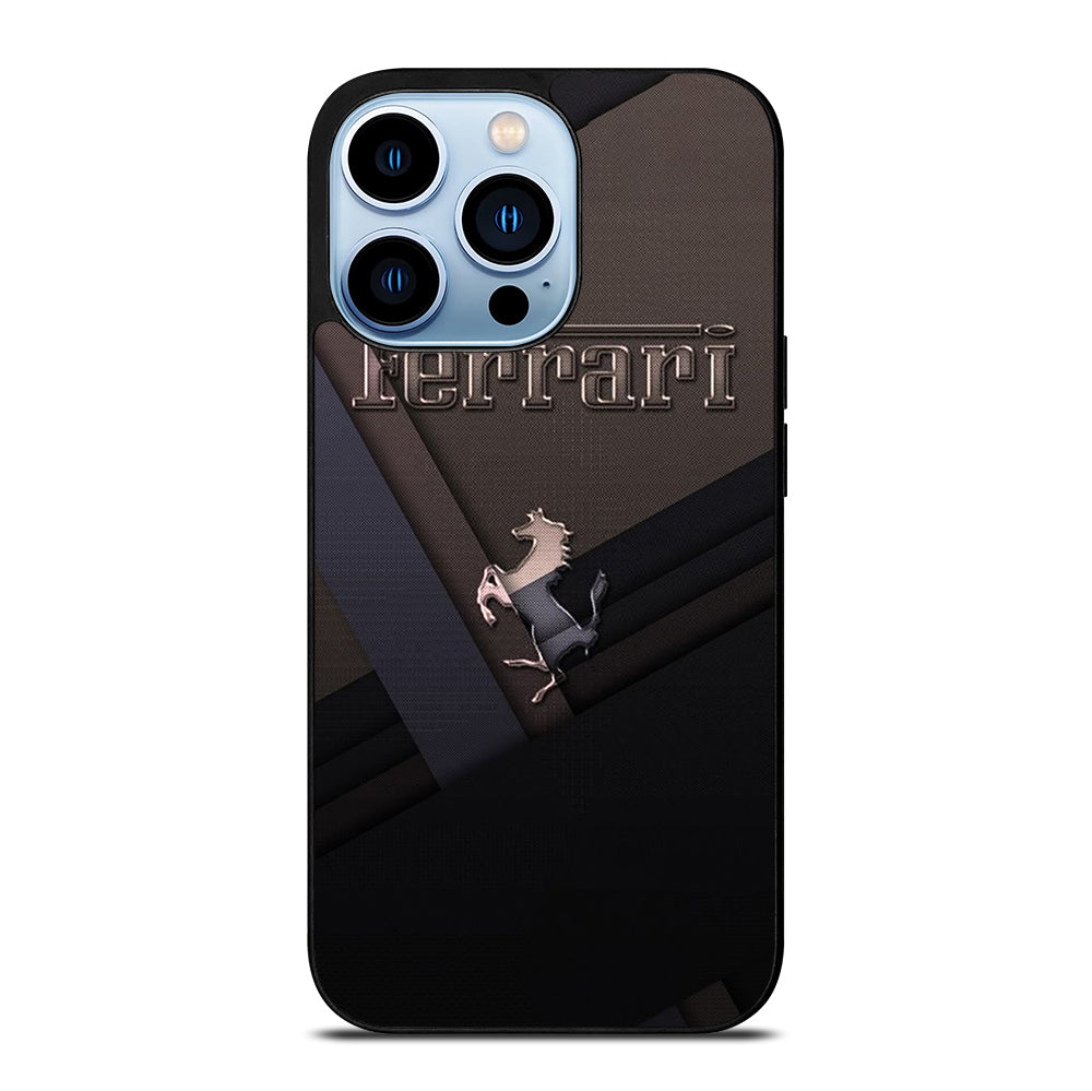 FERRARI METAL ICON iPhone 13 Pro Max Case Cover