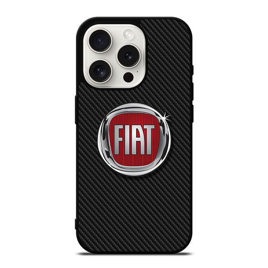 FIAT CARBON iPhone 15 Pro Case Cover
