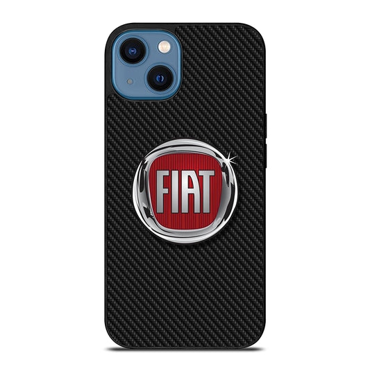 FIAT CARBON iPhone 14 Case Cover