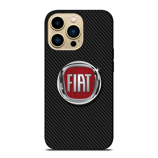 FIAT CARBON iPhone 14 Pro Max Case Cover