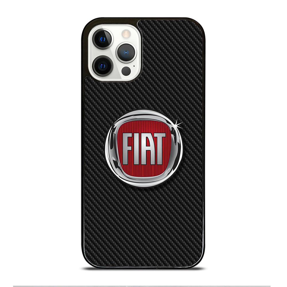 FIAT CARBON iPhone 12 Pro Case Cover